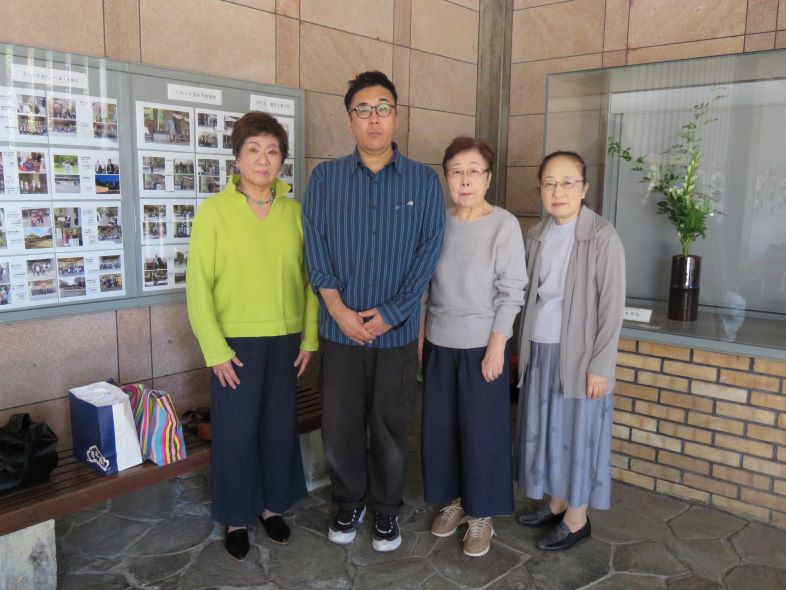 10月20日の生け花（古流わかば会 代表 武藤 理春　先生）